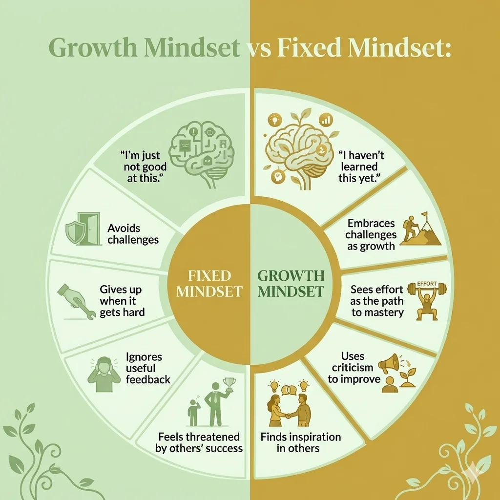 Growth Mindset vs Fixed Mindset