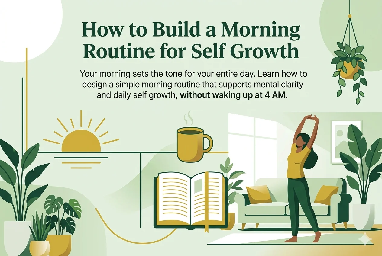How to Build a Morning Routine for Self Growth