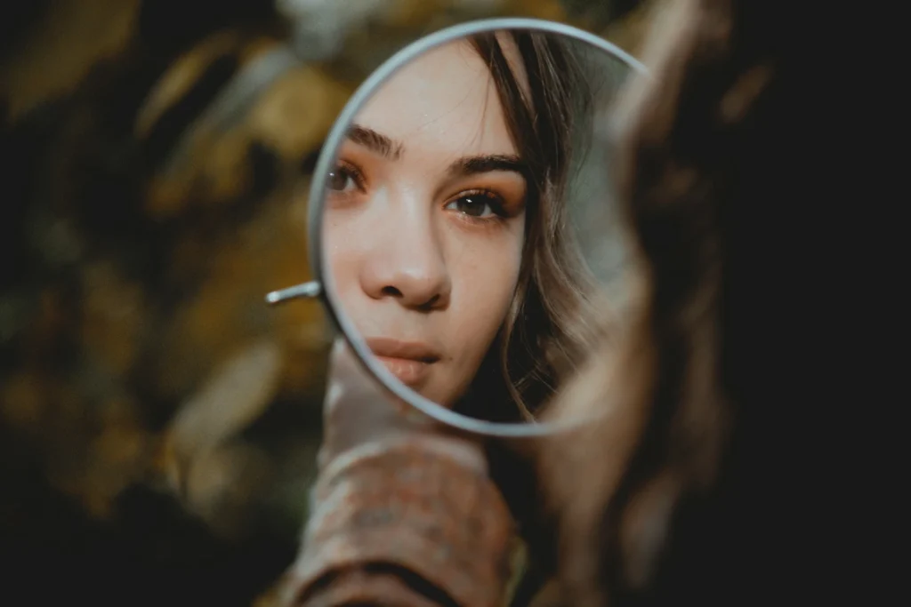 person-reflecting